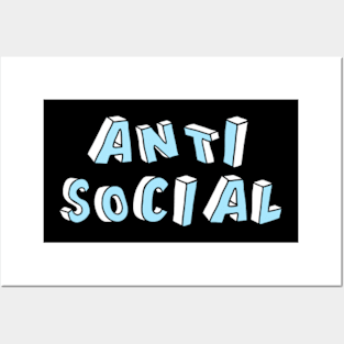 Anti Social Posters and Art